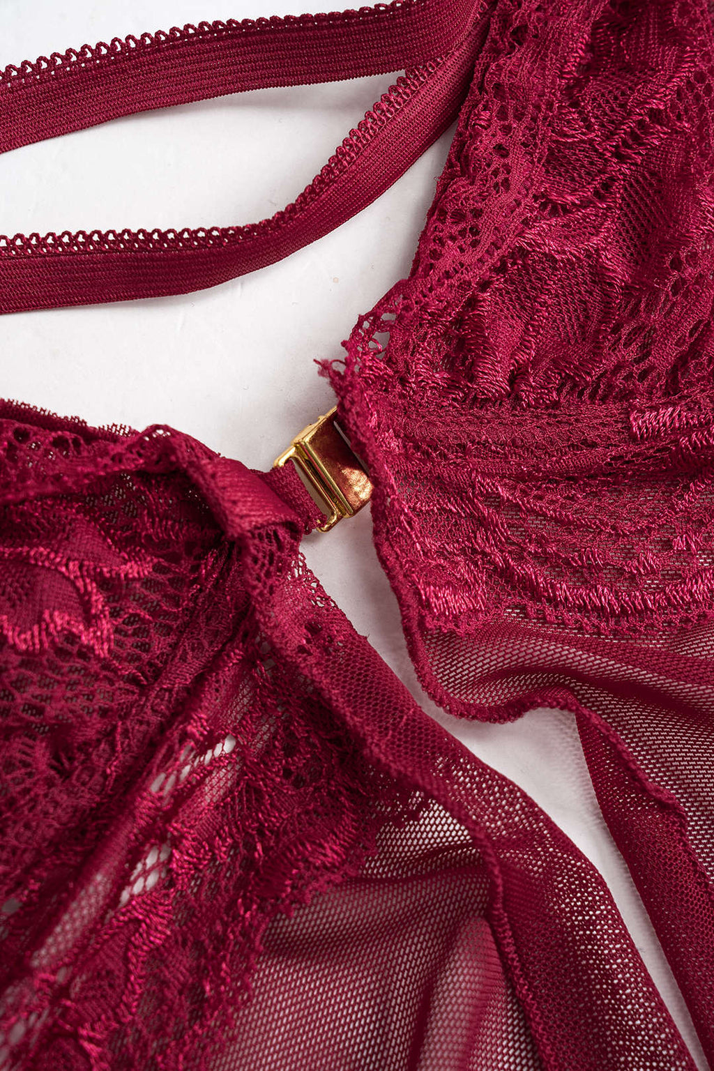 Lace 2'li Gece Elbisesi Seti