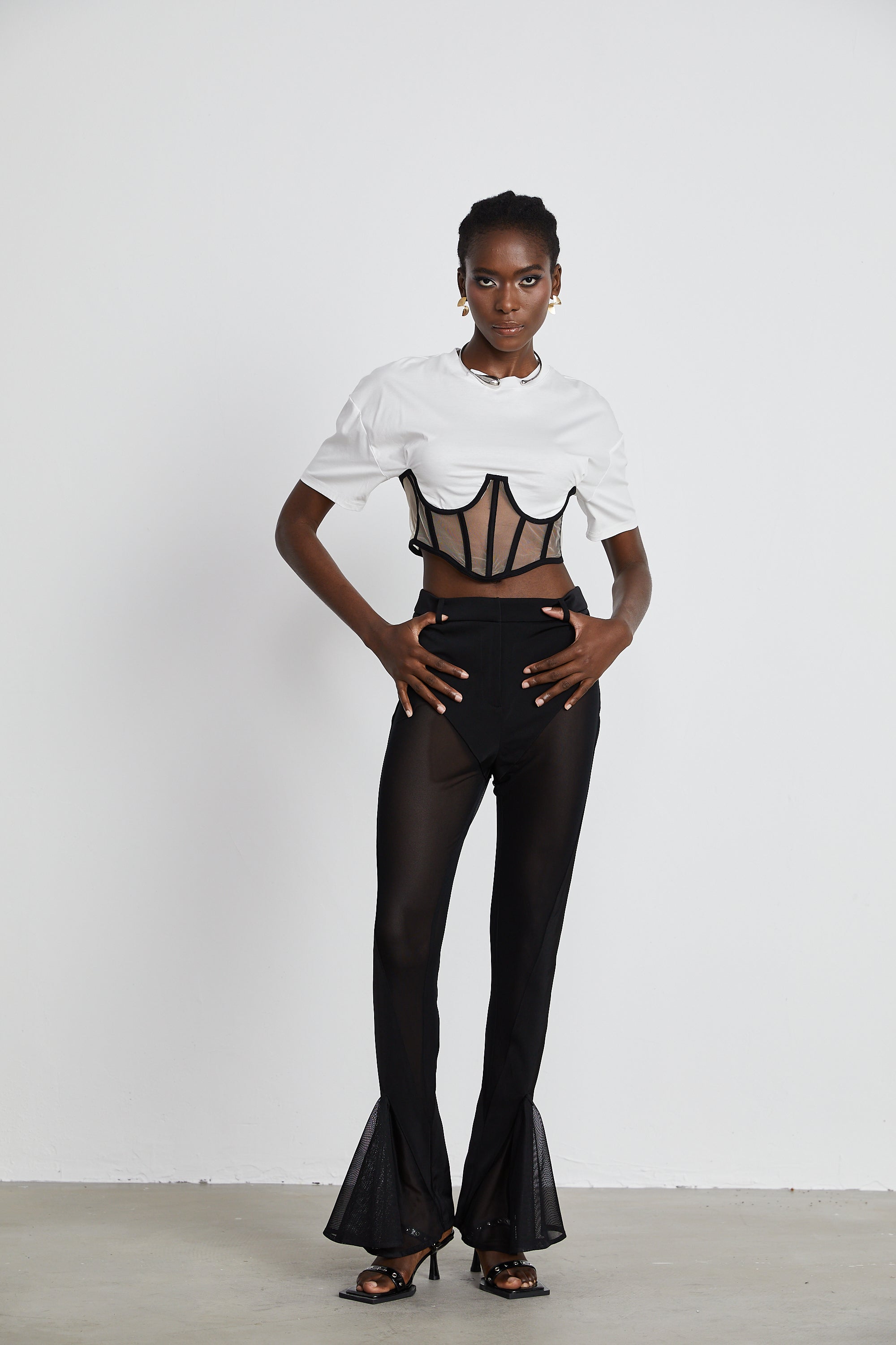 Noémie Transparan Pantolon