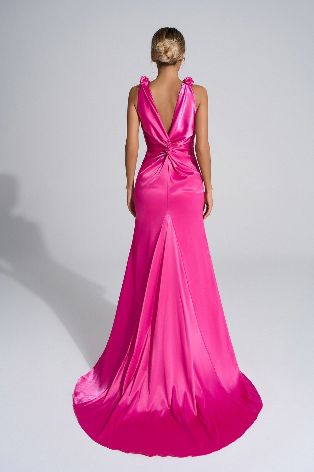 Pembe Pembe Maxi Elbise