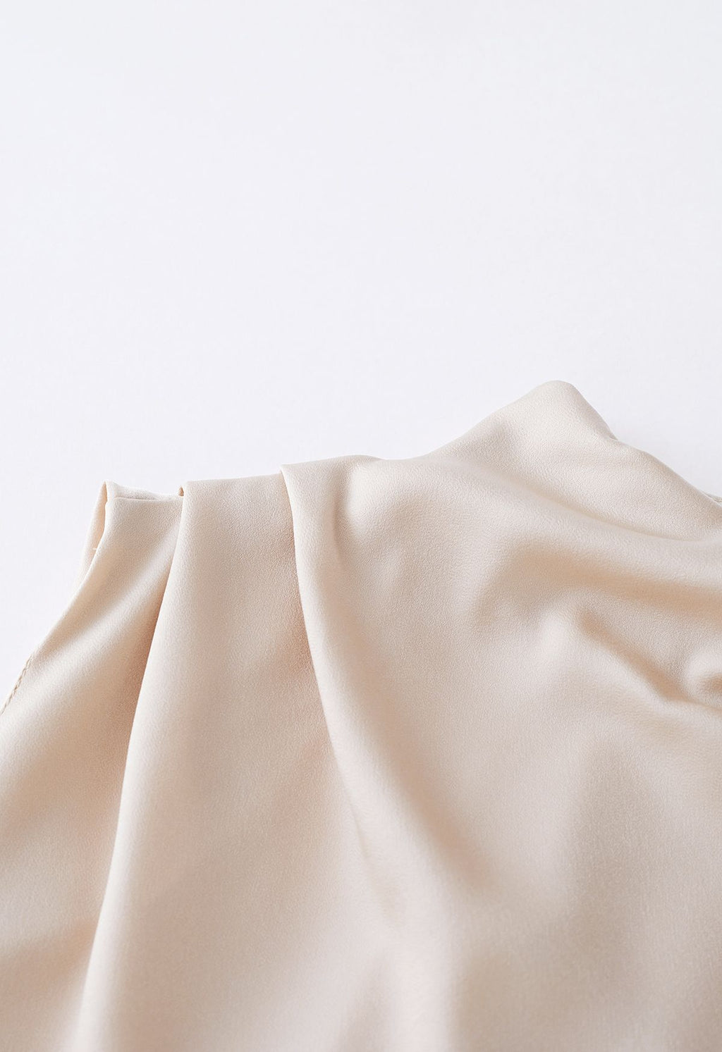 Apricot Asimetrik Midi Elbise