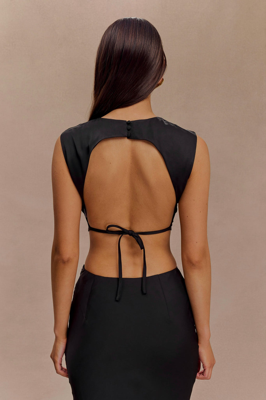 Viviana Sırt Dekolteli Crop