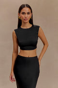 Viviana Sırt Dekolteli Crop