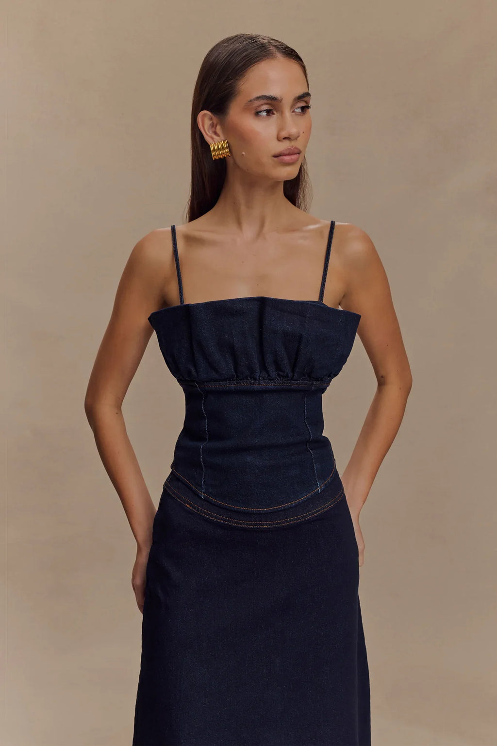 Cecilia Denim Bluz