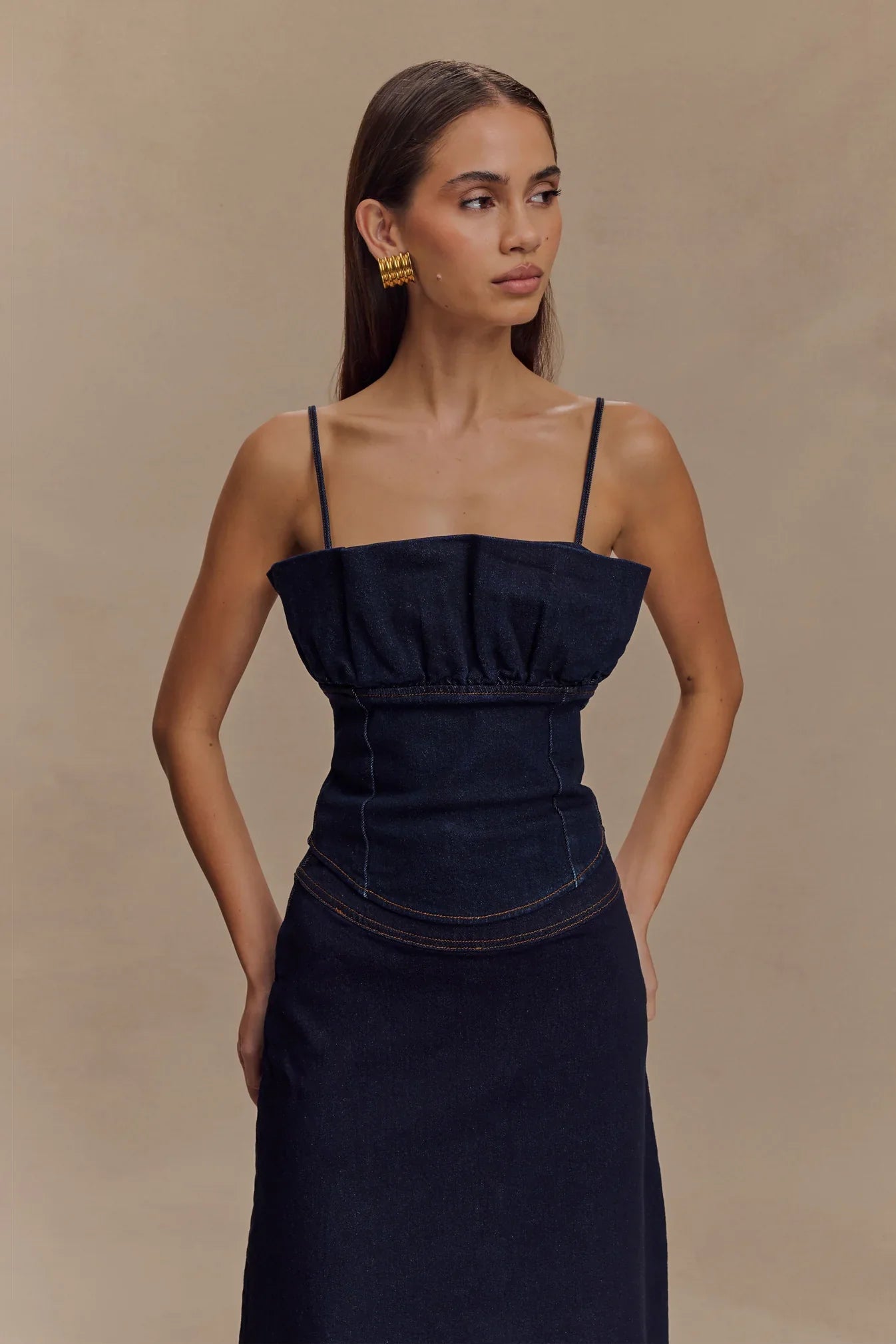 Cecilia Denim Bluz