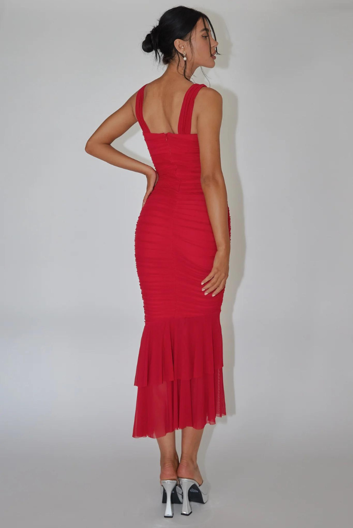 Lucia Midi Elbise