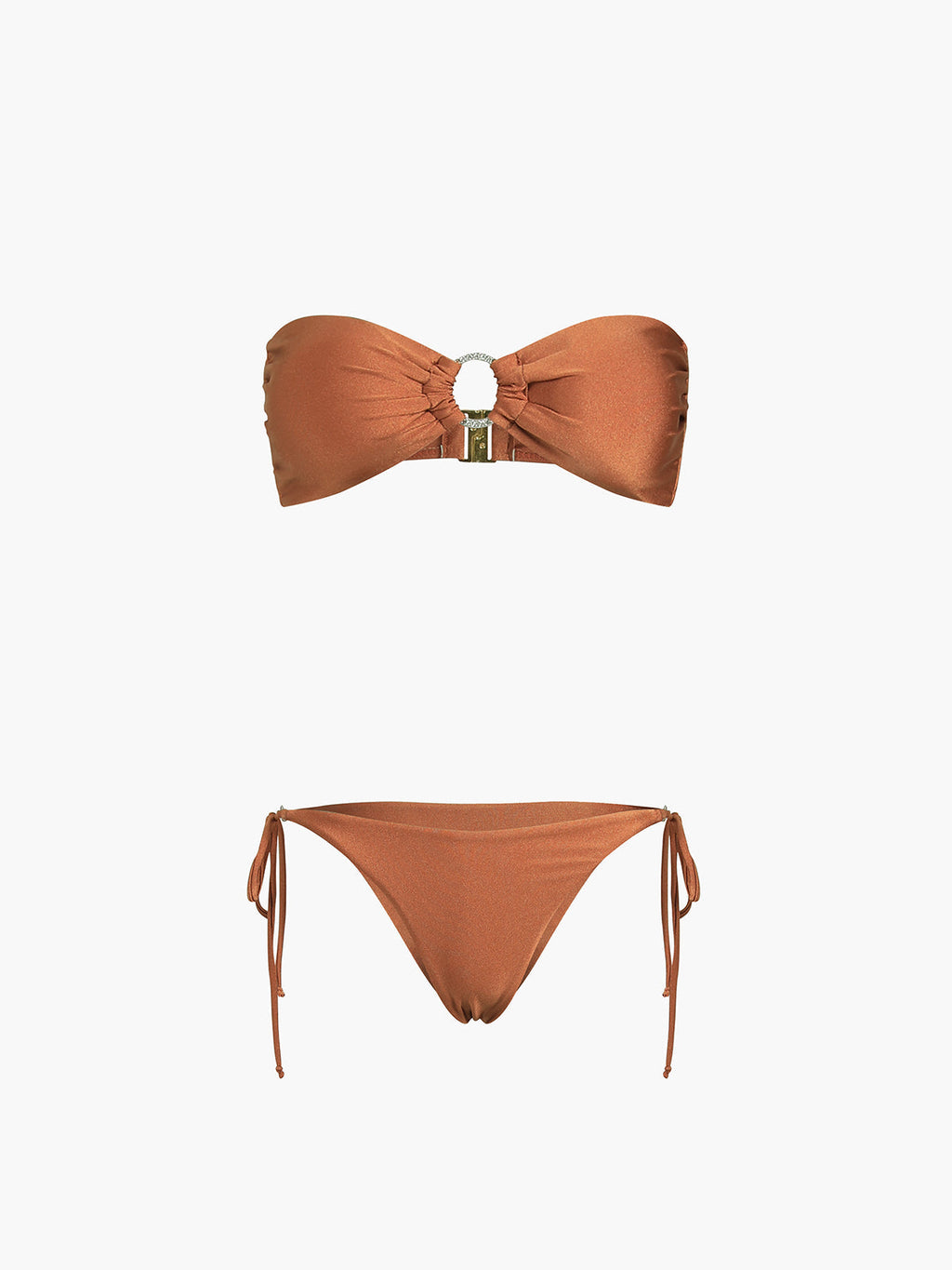Kakao Çekirdekleri İki Parça Bikini Mayo