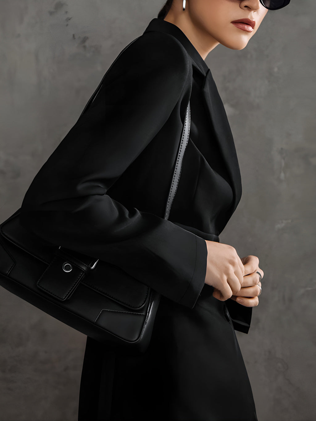 Blazer Uzun Kollu Mini Elbise