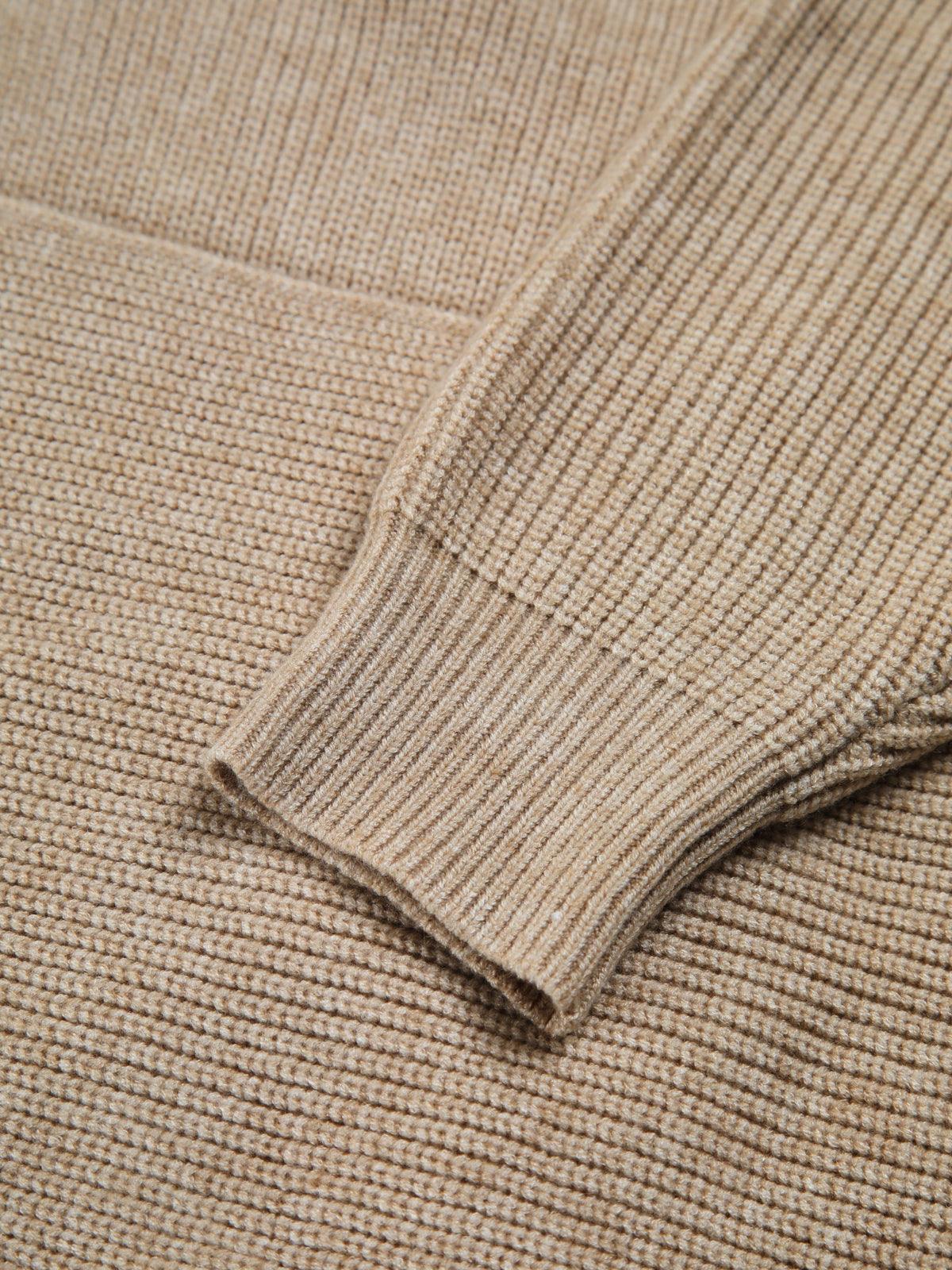 V Yaka Örgü Crop Kazak