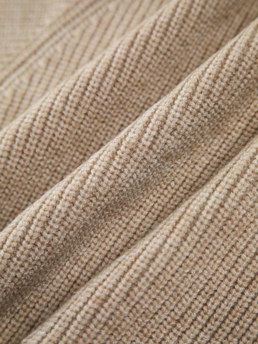 V Yaka Örgü Crop Kazak