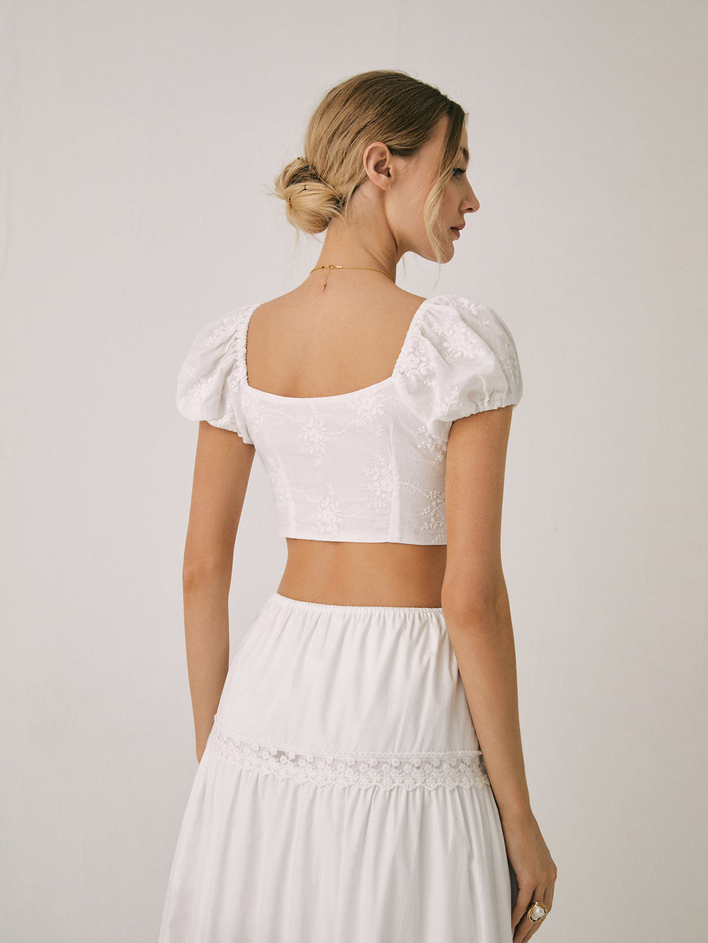 Zarif Pamuklu Crop