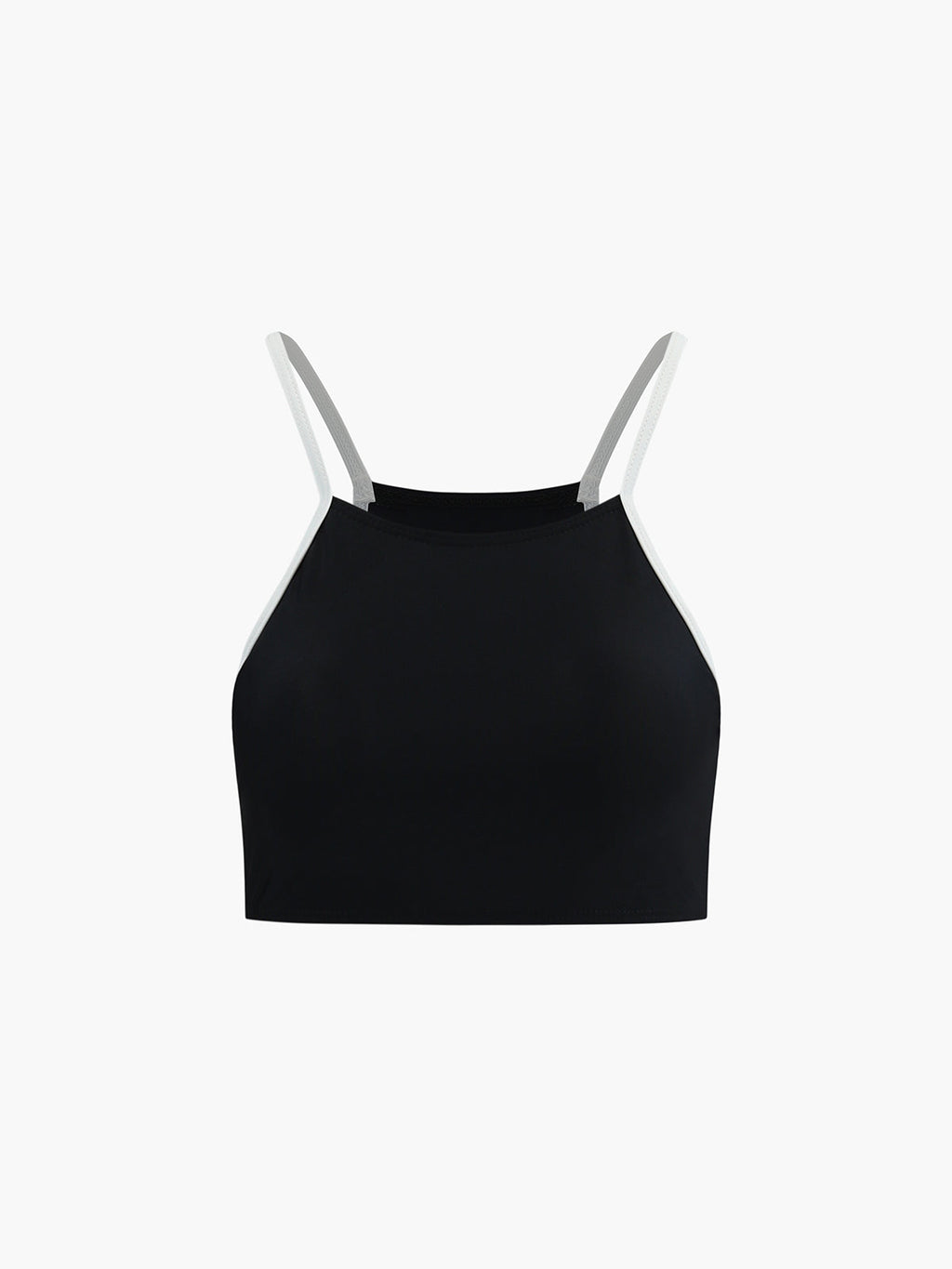 Kontrast Bağlamalı Kesik Bikini Takımı