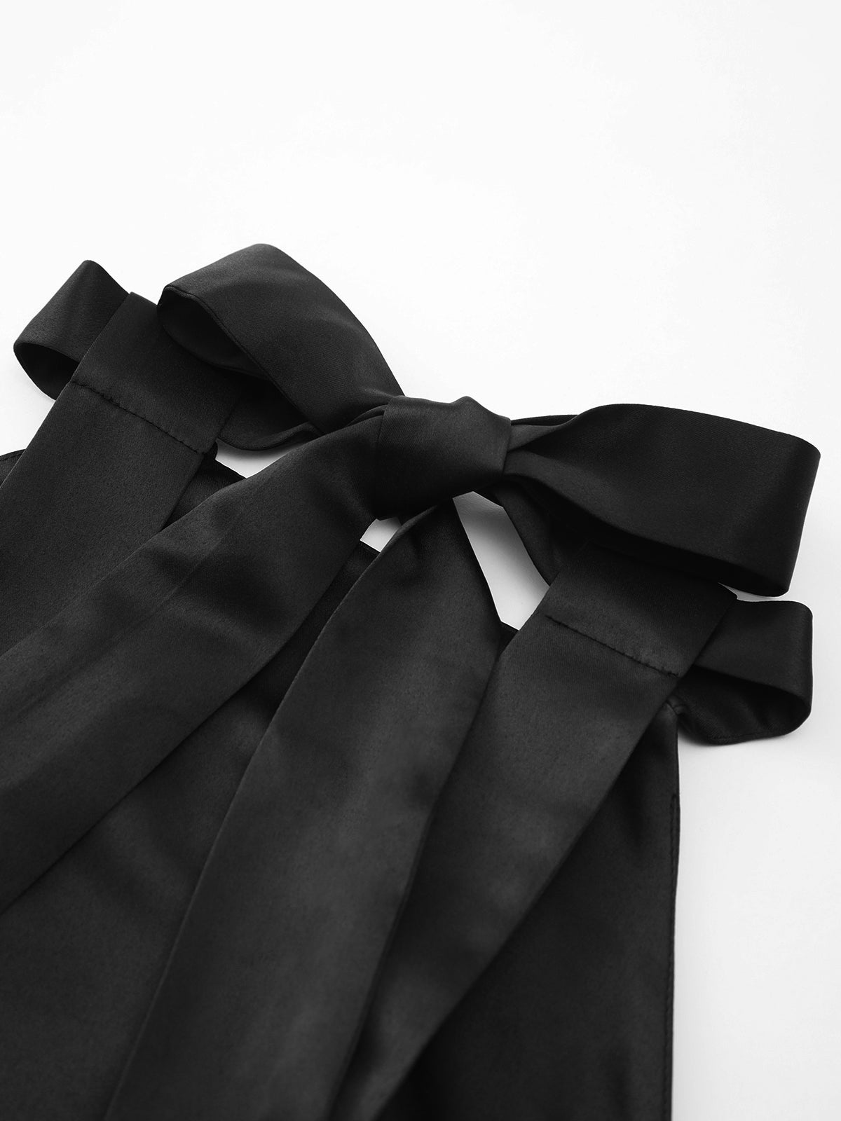 Halter Yaka Sırtı Açık Mini Elbise