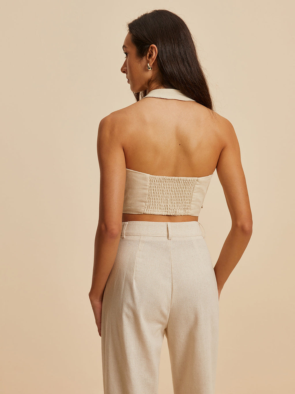 Nakış Detaylı Crop Bluz