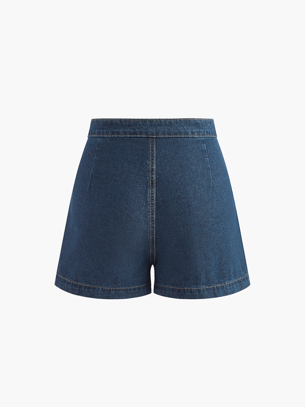 Denim Şort ve Yelek Takım