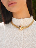 Parlak Top Choker