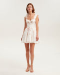 Floral Whisper Mini Elbise