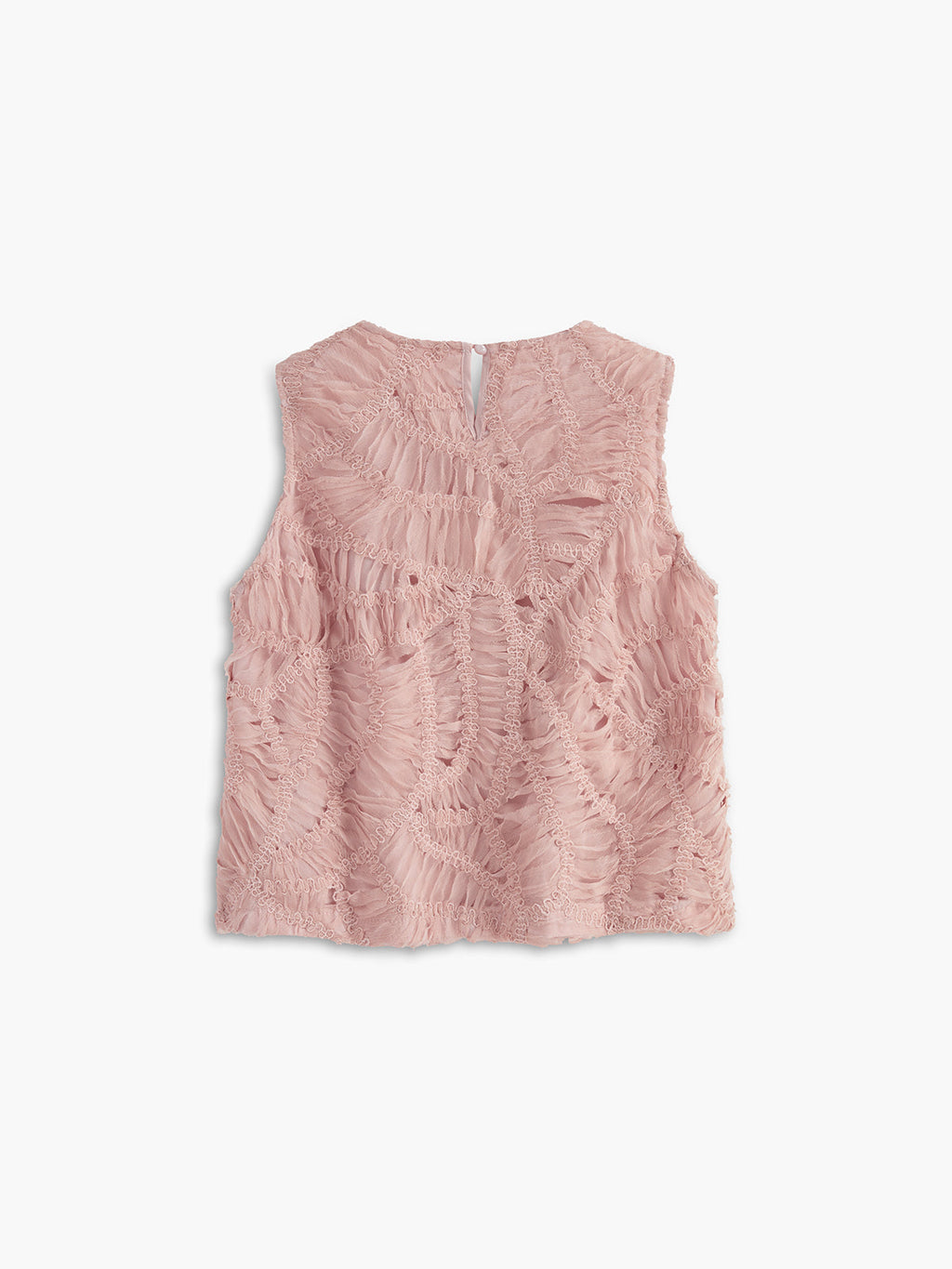 Blush Harmony Crop Bluz