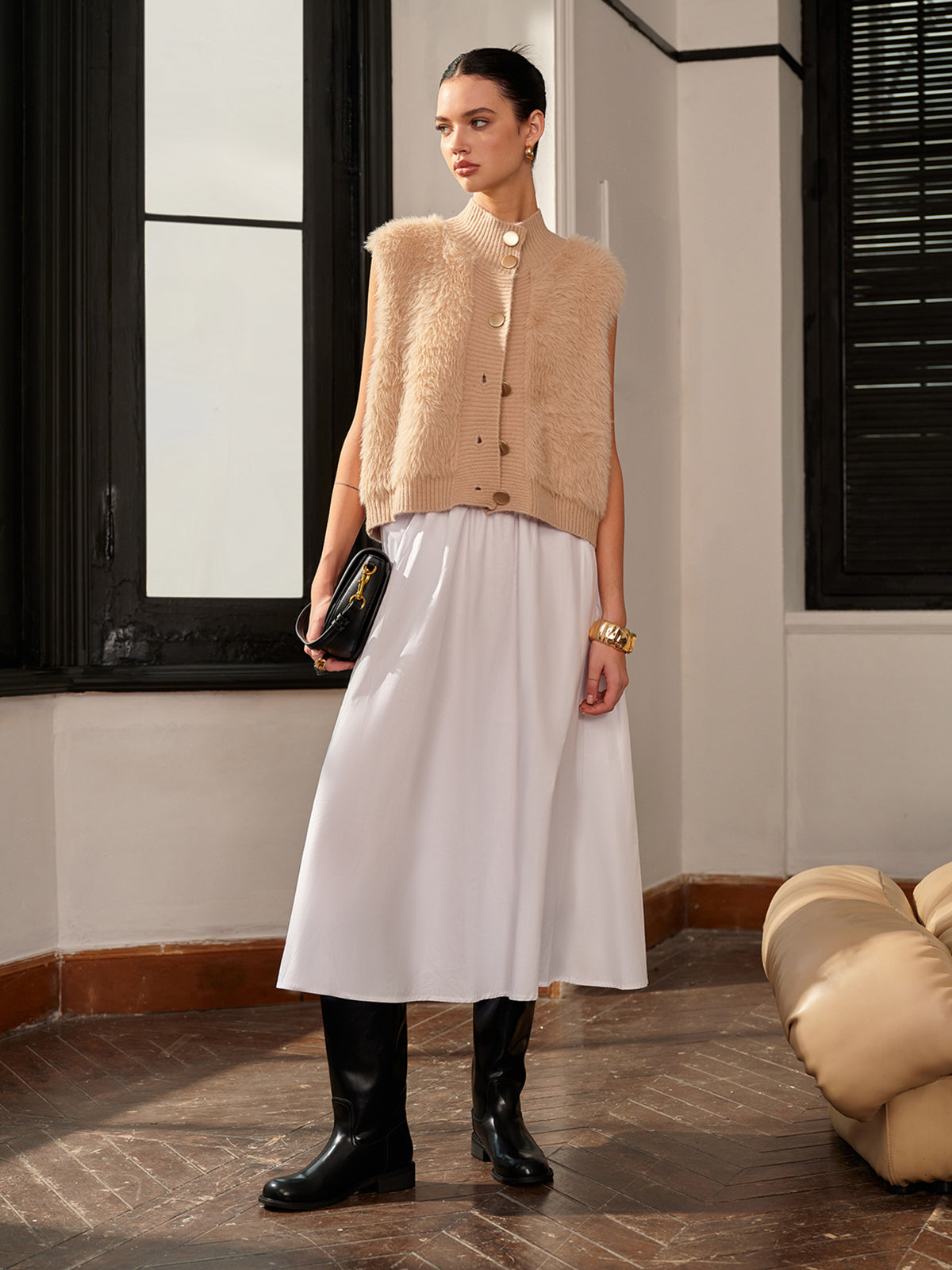Cozy Elegance Yelek