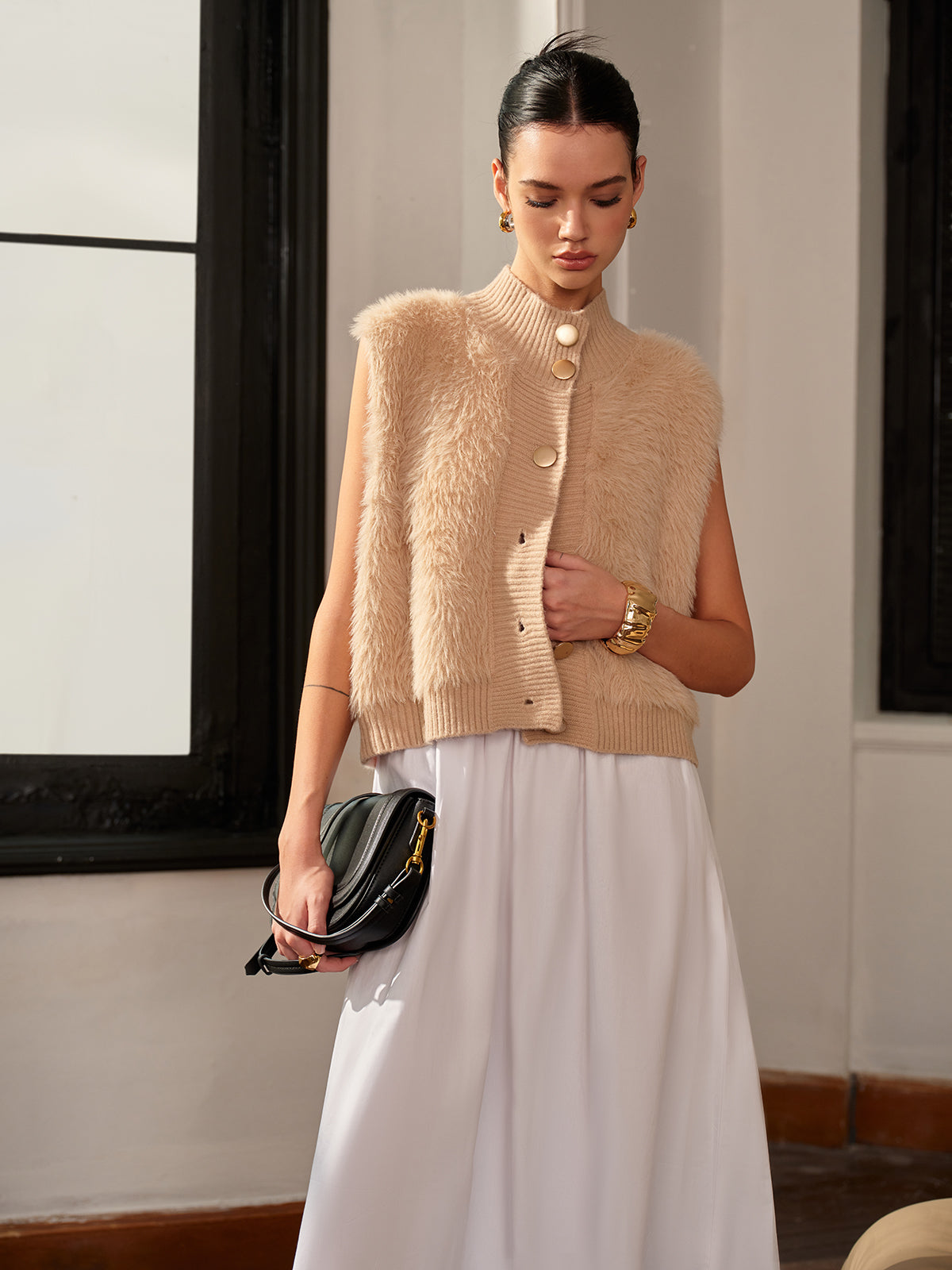 Cozy Elegance Yelek