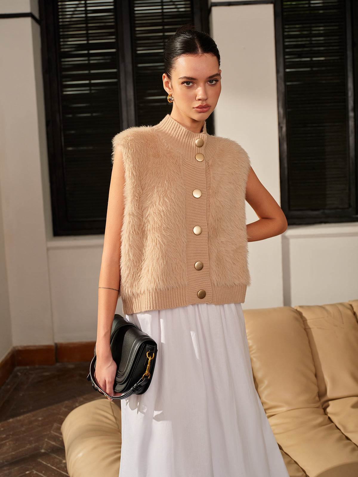 Cozy Elegance Yelek