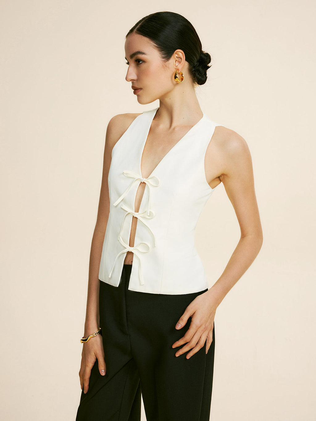 Elegance Bow Bluz