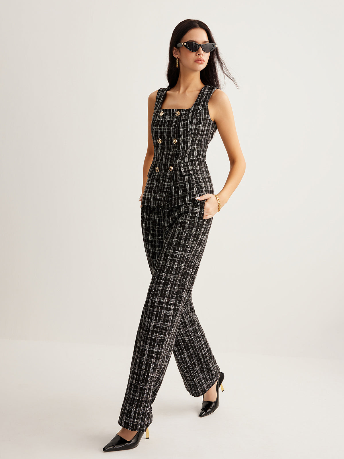 Elegance Tweed Yelek