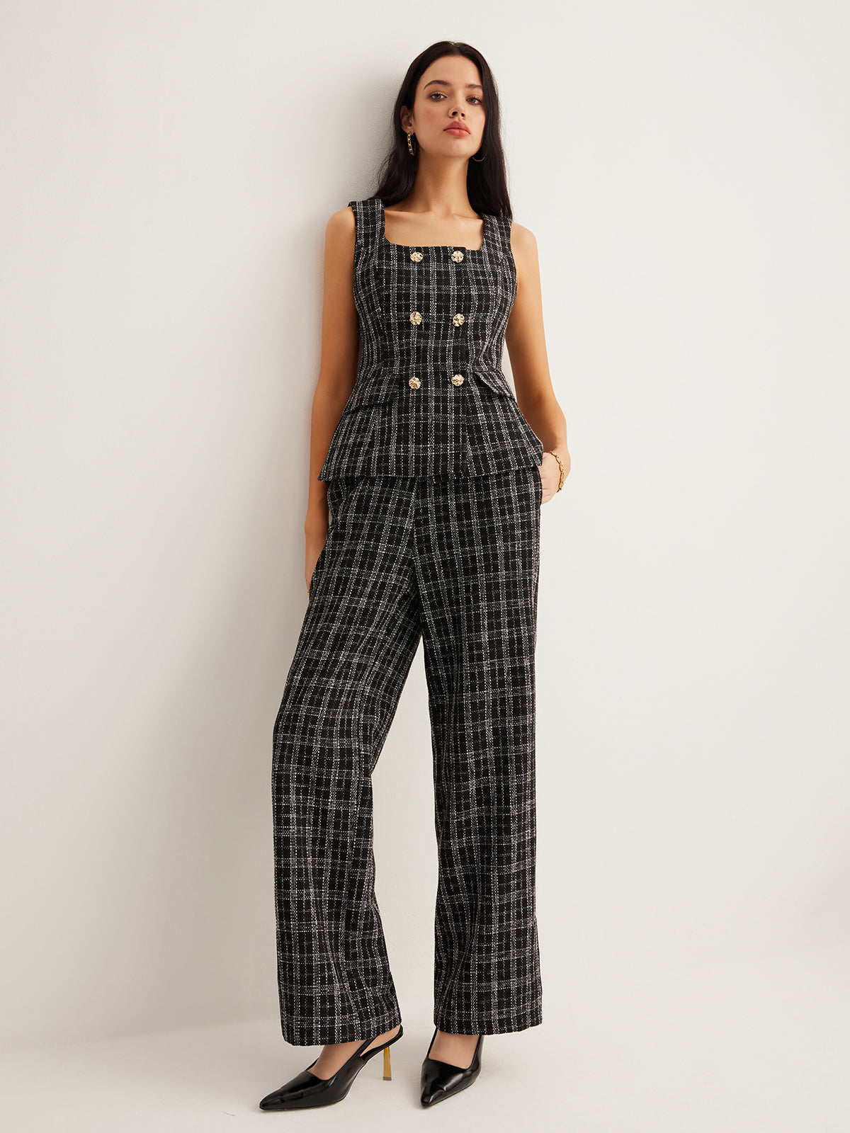 Elegance Tweed Yelek