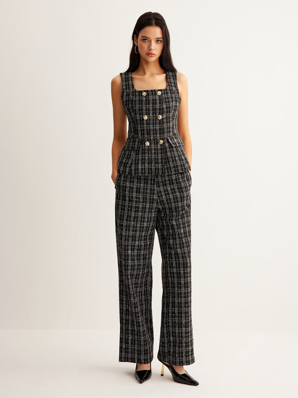 Elegance Tweed Yelek