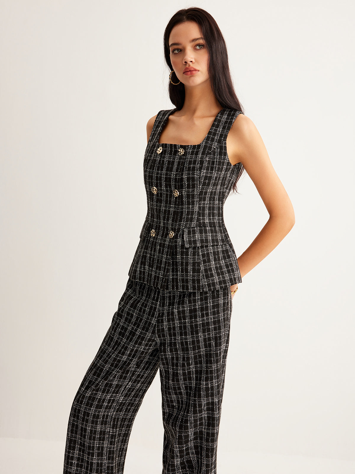 Elegance Tweed Yelek