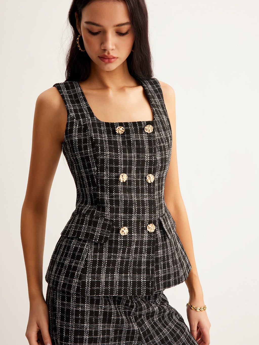 Elegance Tweed Yelek