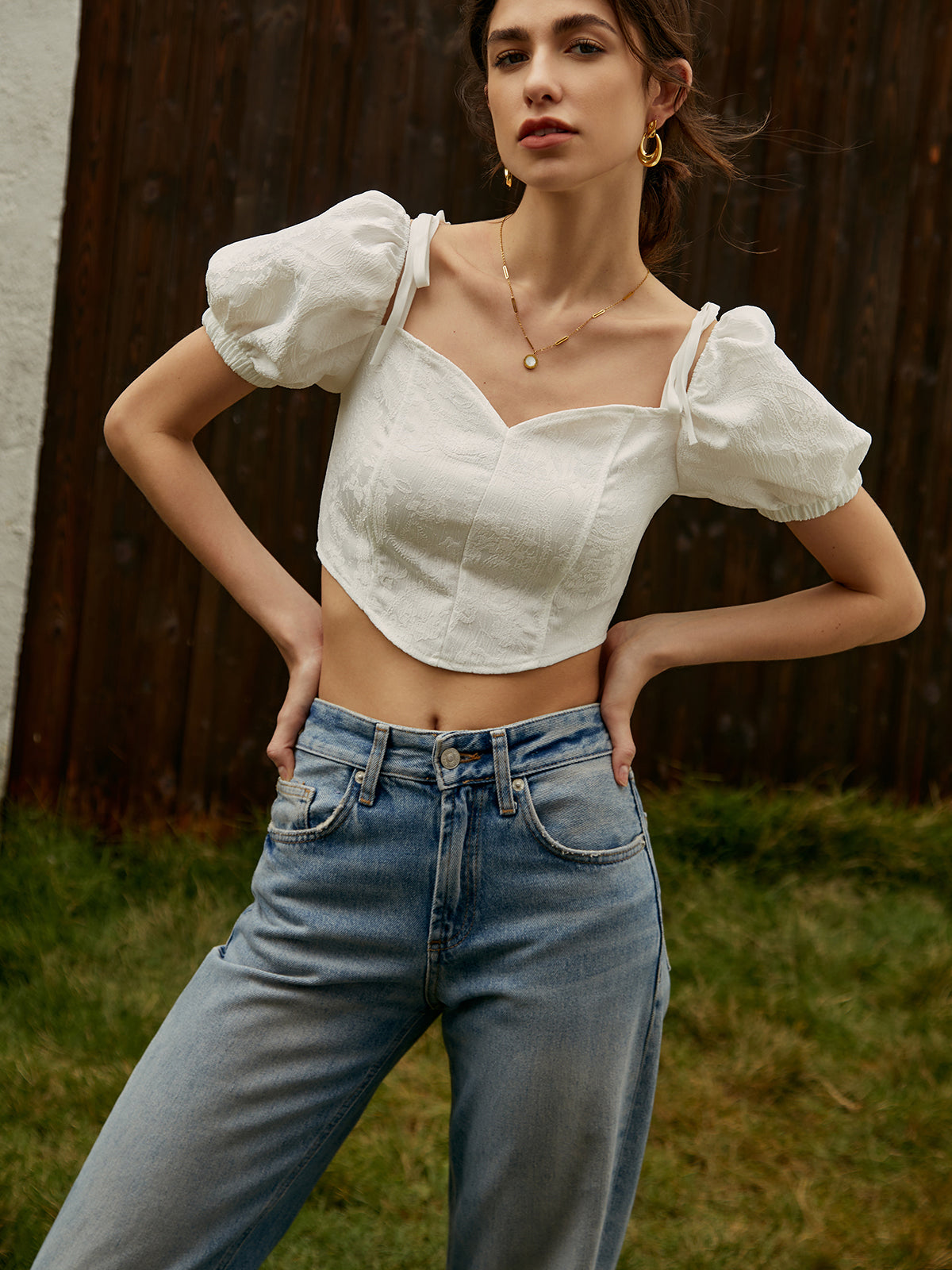 Lily Crop Bluz