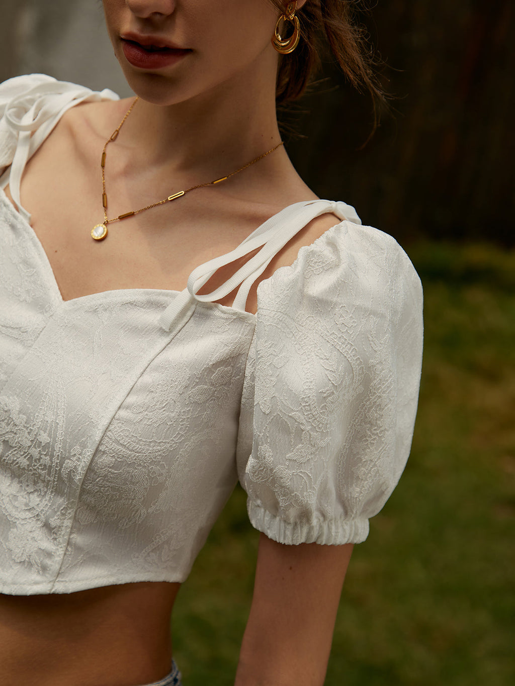 Lily Crop Bluz