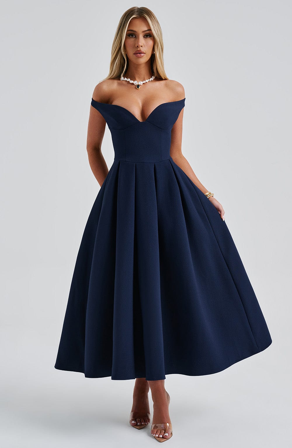 Midnight Midi Elbise