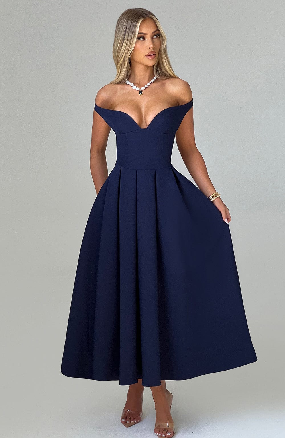 Midnight Midi Elbise