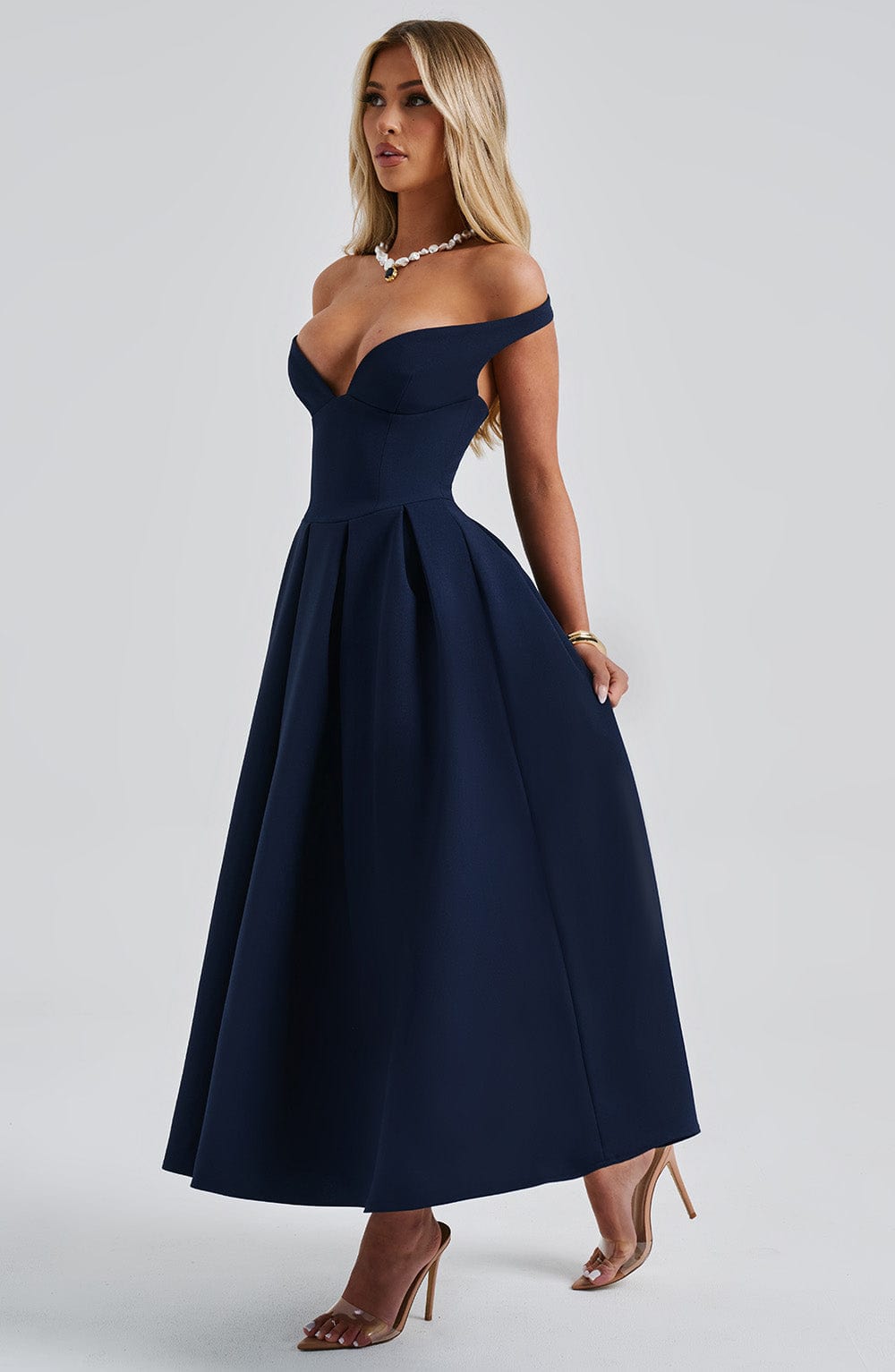 Midnight Midi Elbise