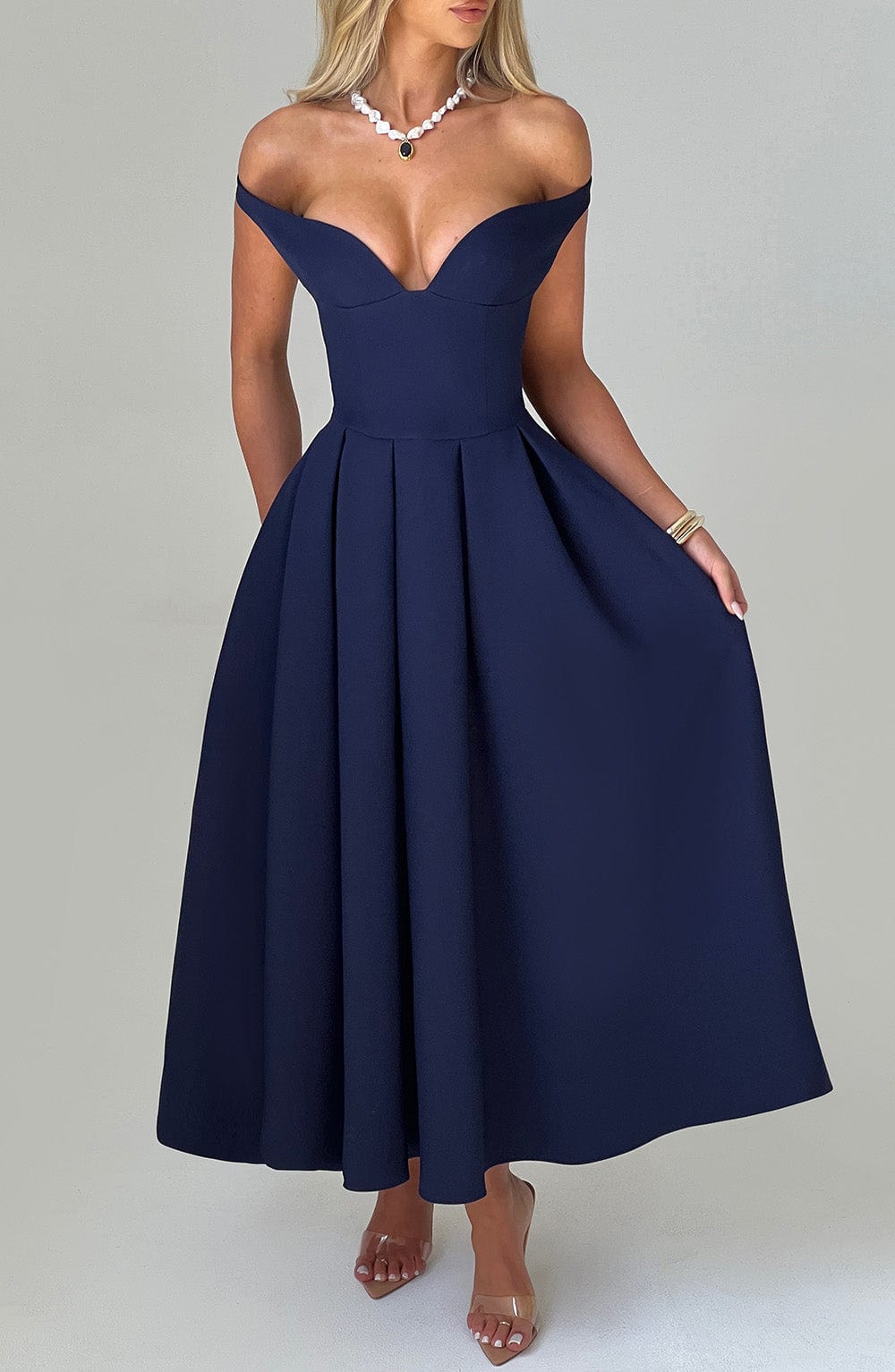 Midnight Midi Elbise