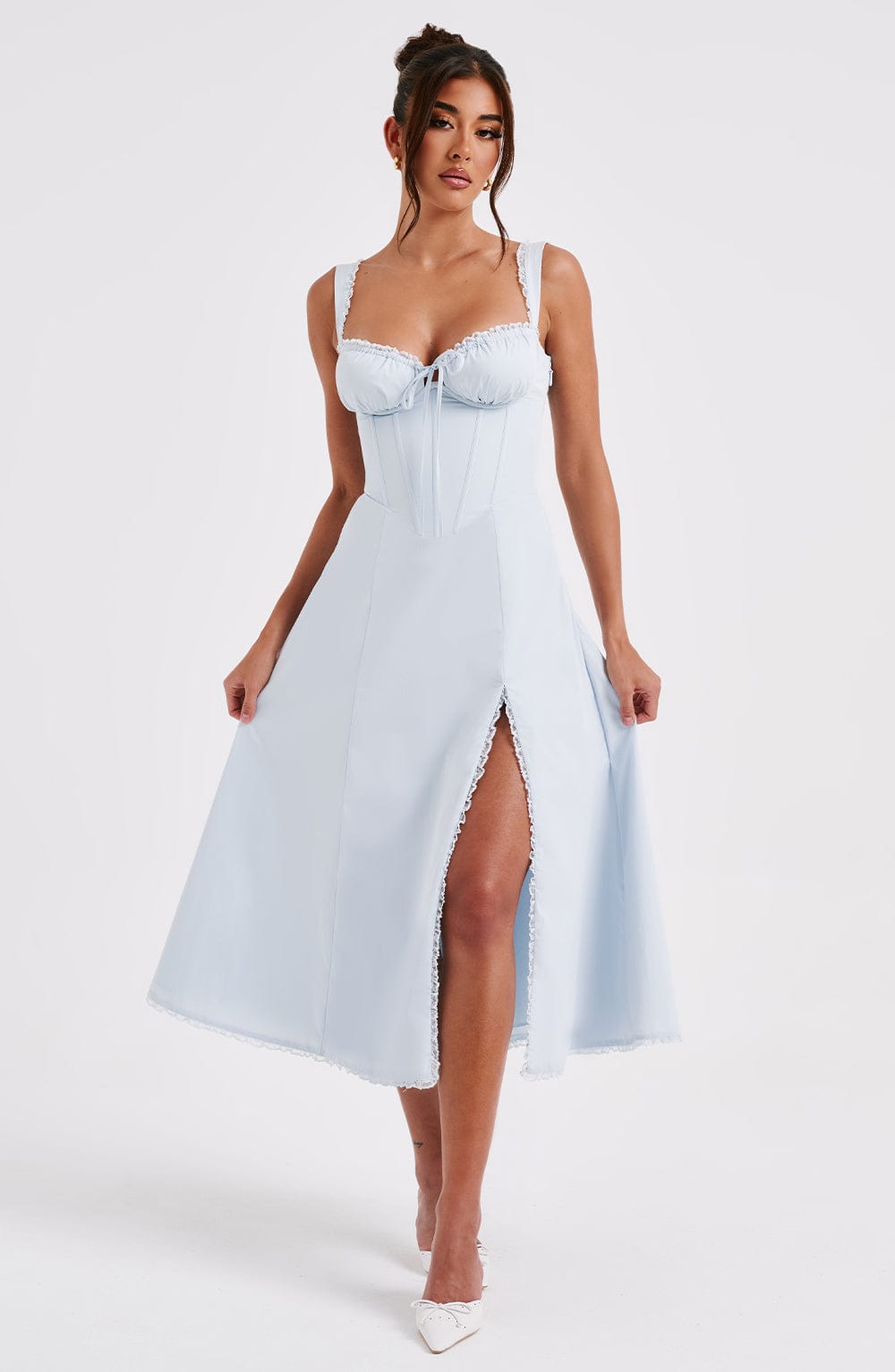 Ulrika Romantik Midi Elbise