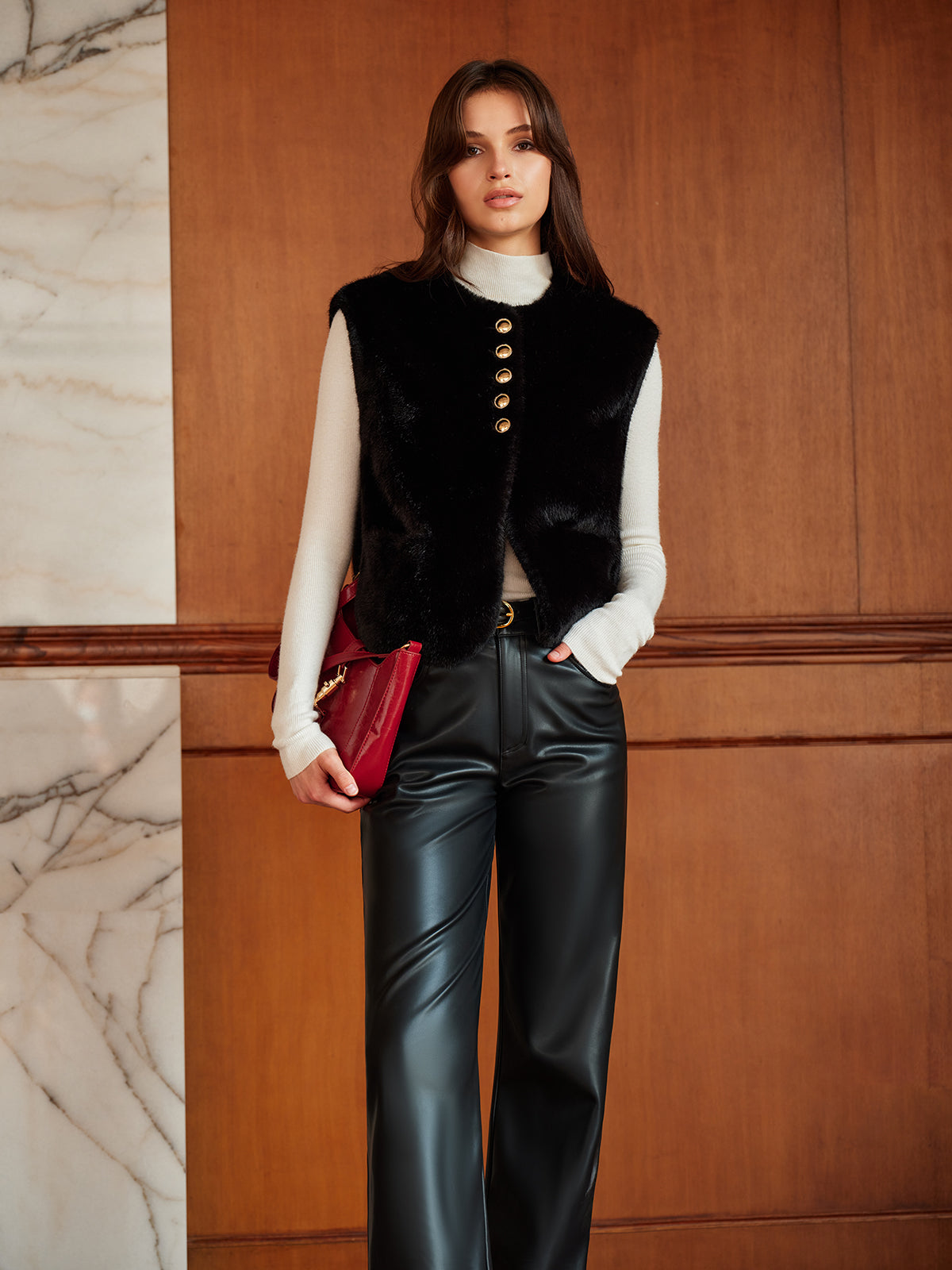 Velvet Elegance Yelek