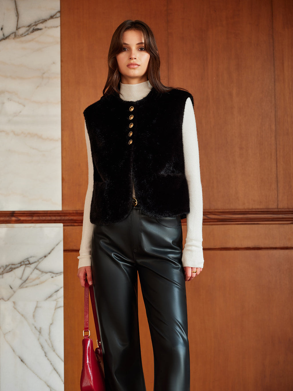 Velvet Elegance Yelek