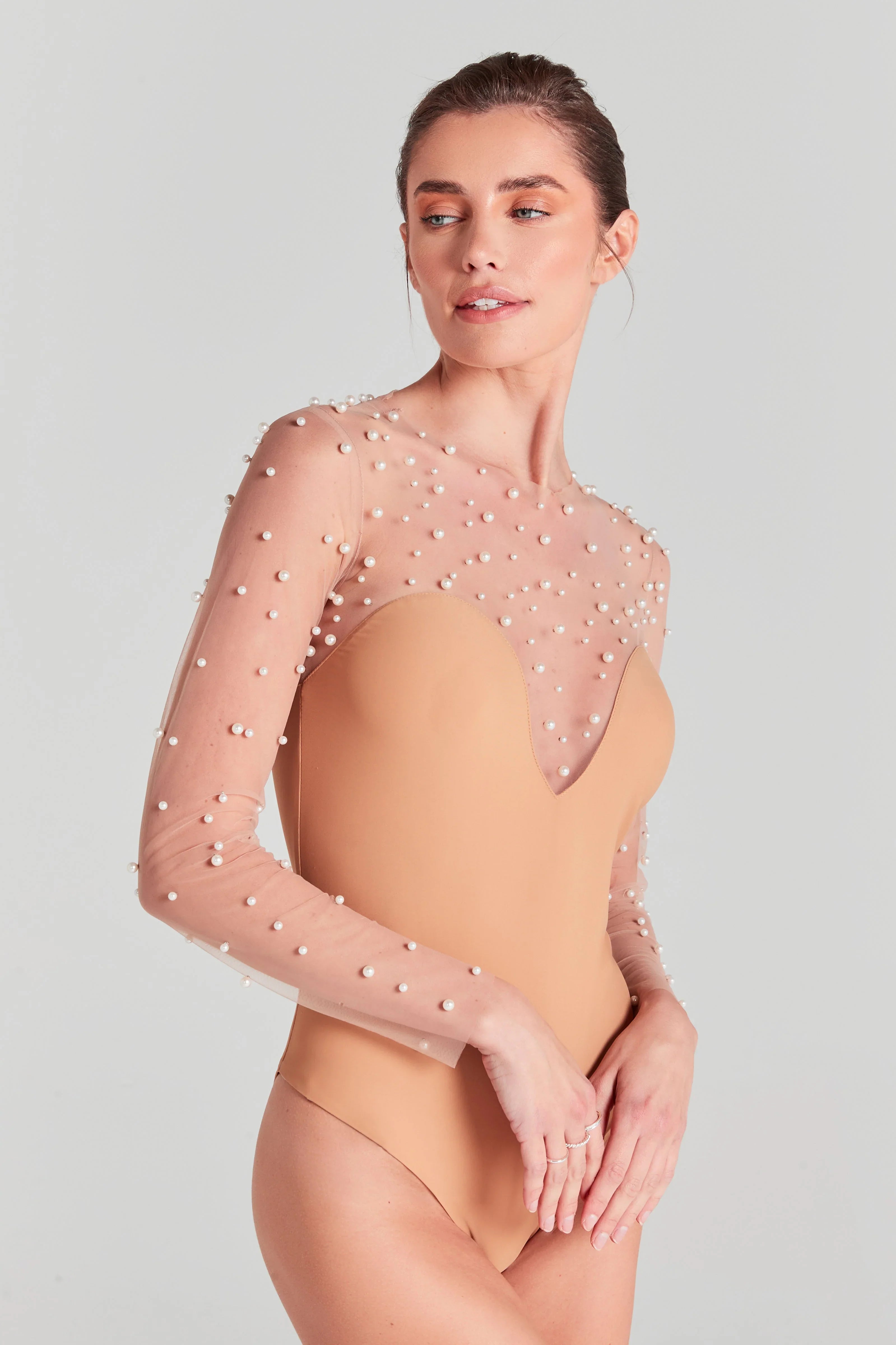 İncili Bodysuit