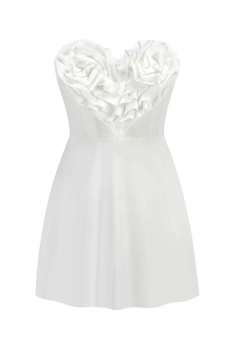 Betsy Straplez Sweet Heart Mini Elbise