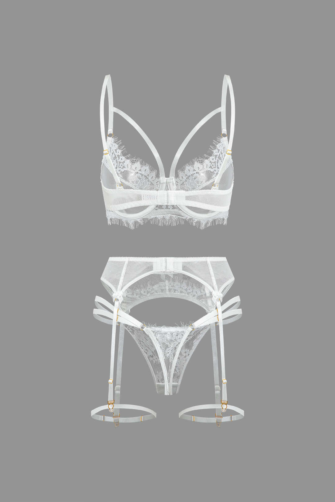 White Angel Jartiyer Takımı