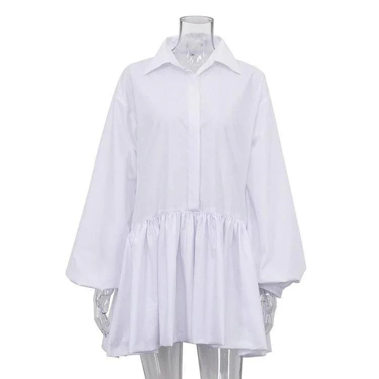 Aurora Oversize Mini Elbise